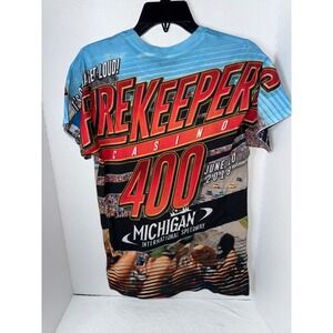 Vintage FireKeepers Casino 400 Michigan International Speedway NASCAR T-Shirt